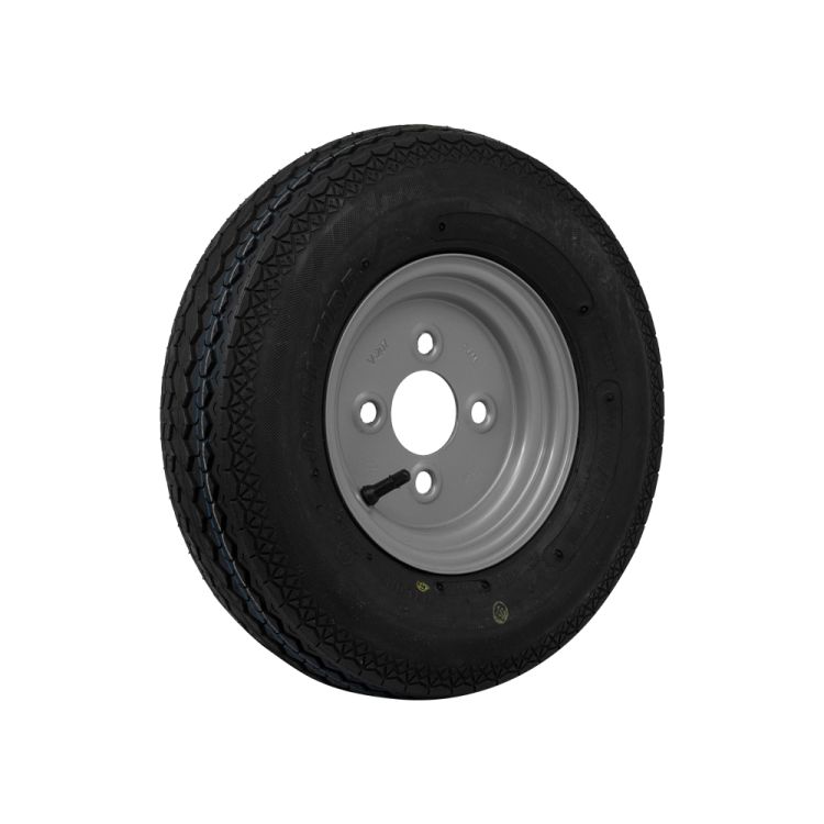 Complete trailer wheel 4.00-8 pitch 4x100