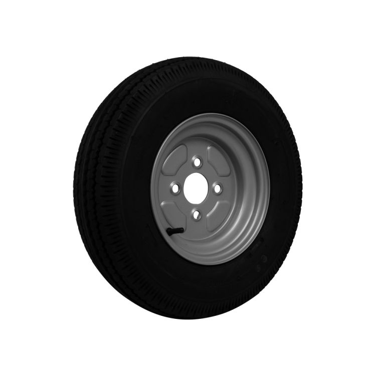Complete trailer wheel 4.5-10" pitch 4x100