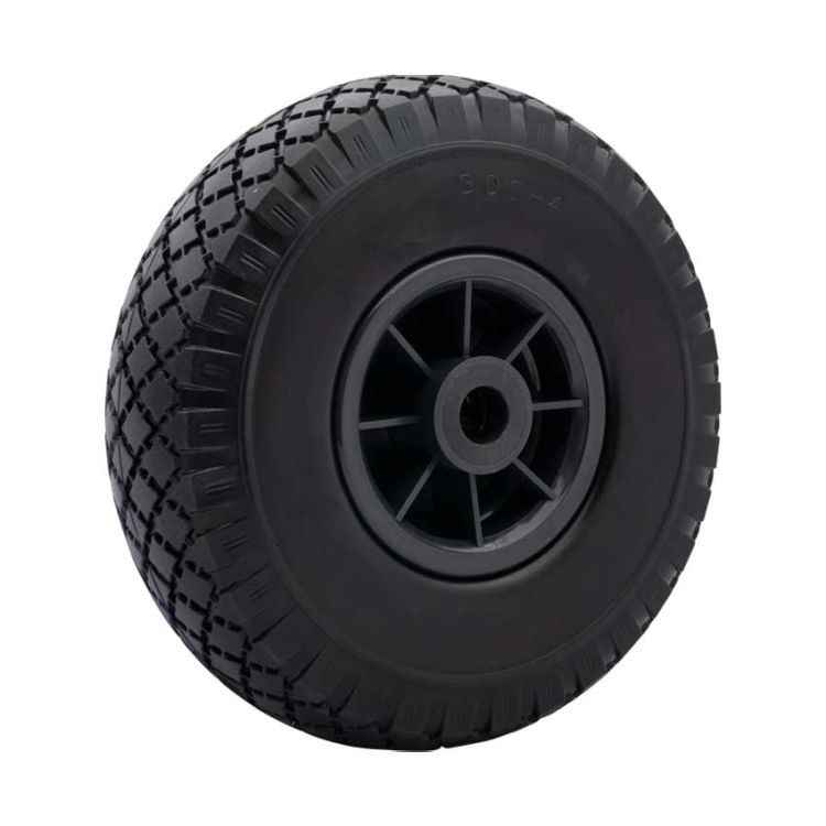 Hand truck wheel 3.00-4 anti-puncture PU (260x85) hub hole Ã˜ 20 mm