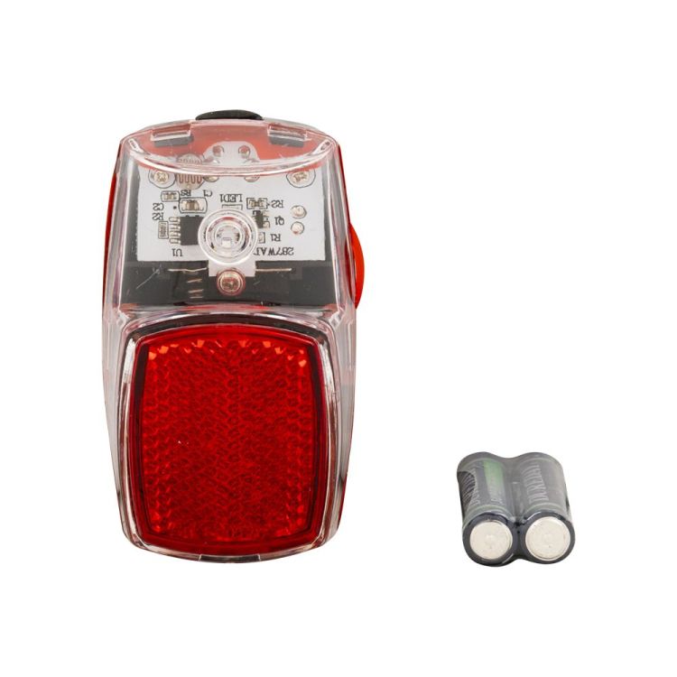 LED-Fahrradrücklicht mit Schalter