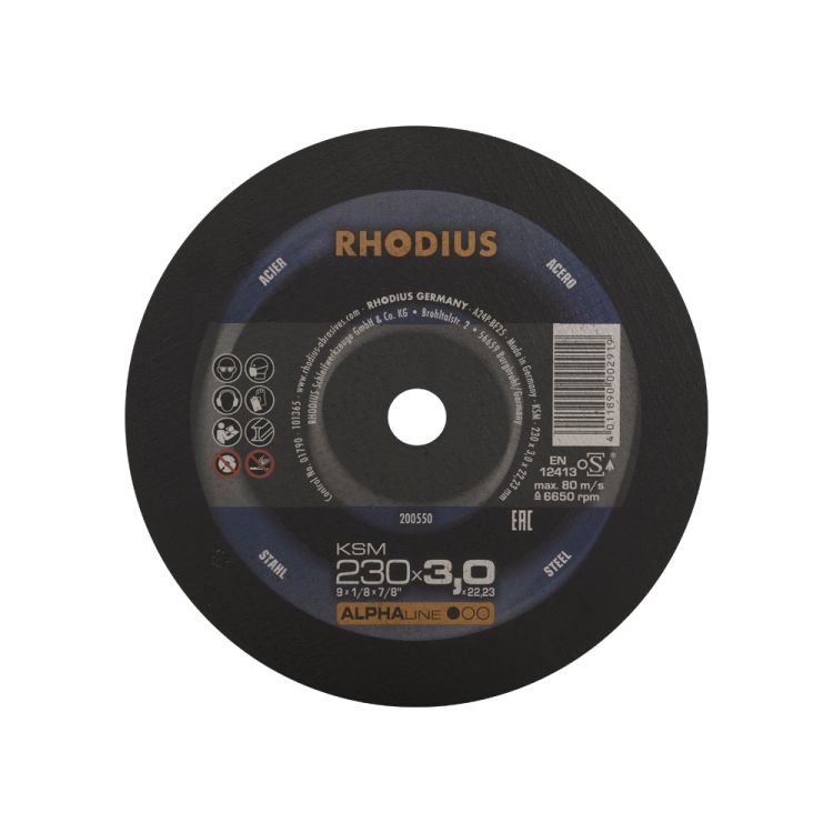 Cutting disc 230x3 metal - RHODIUS