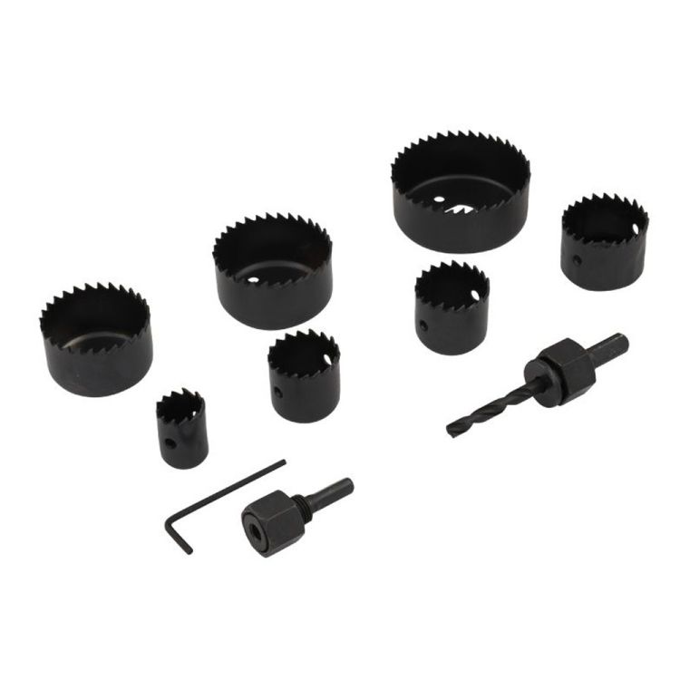 Lochsägen-Set 11-teilig in Box