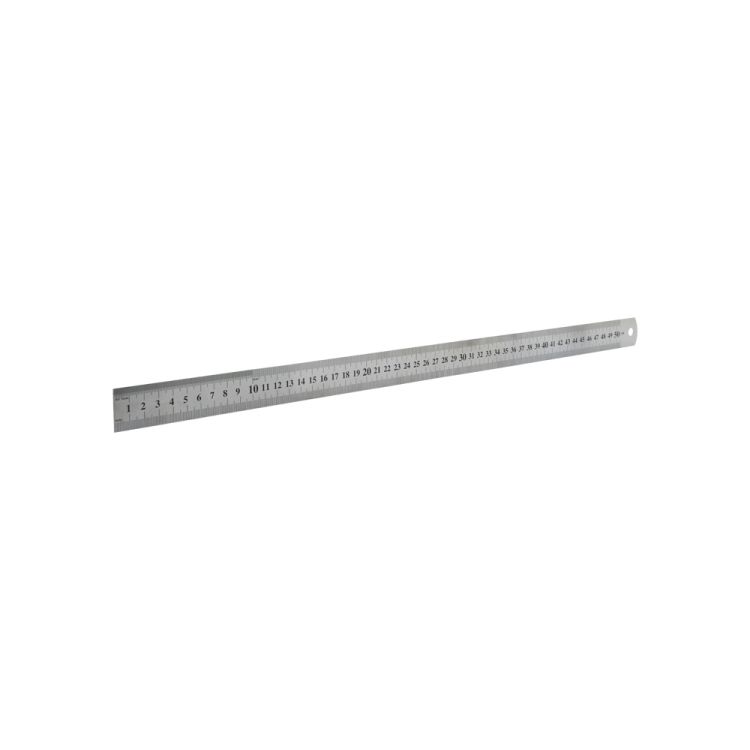 Ruler 50 cm stainless steel