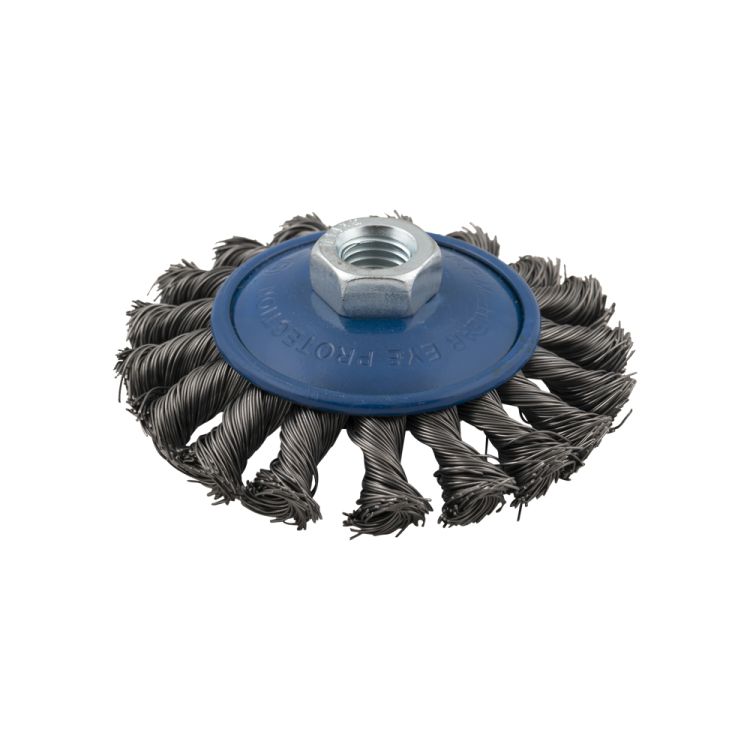 Wire brush flat 100 mm