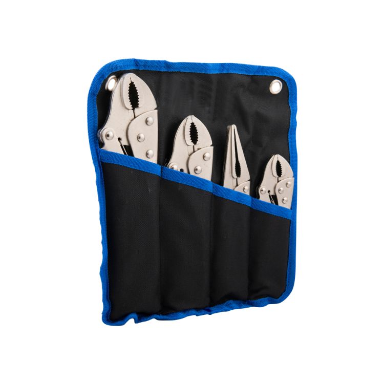 Locking pliers set 4-piece