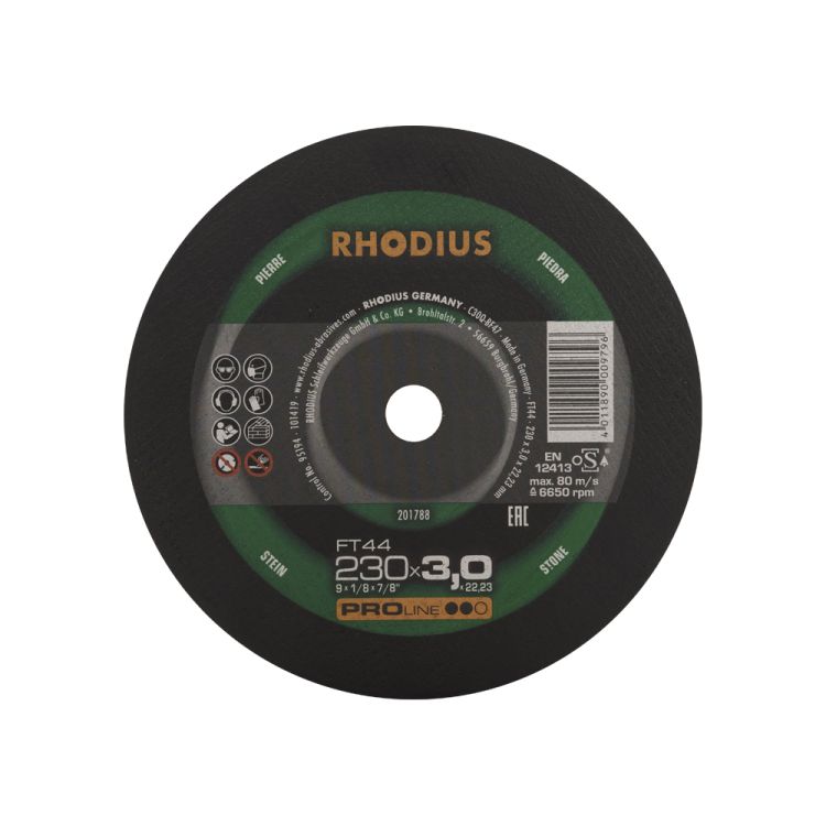 Cutting disc 230x3 stone