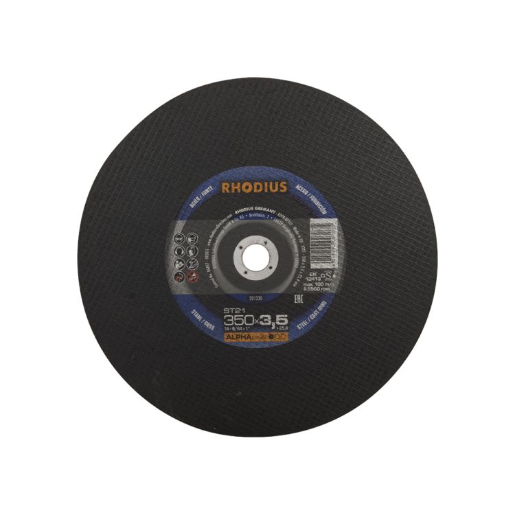 Cutting disc 350x3.5 mm metal - RHODIUS