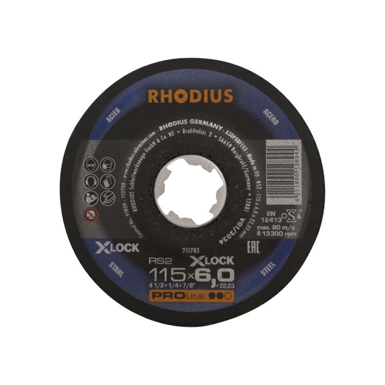 Grinding disc 115x7 mm - RHODIUS