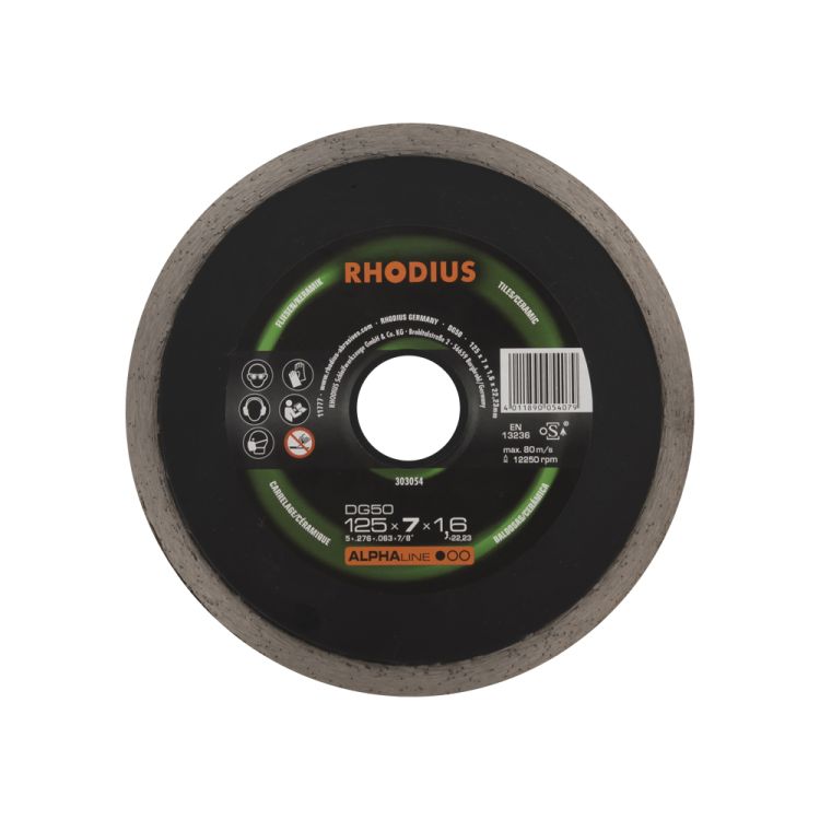Diamond saw blade 125 mm tile