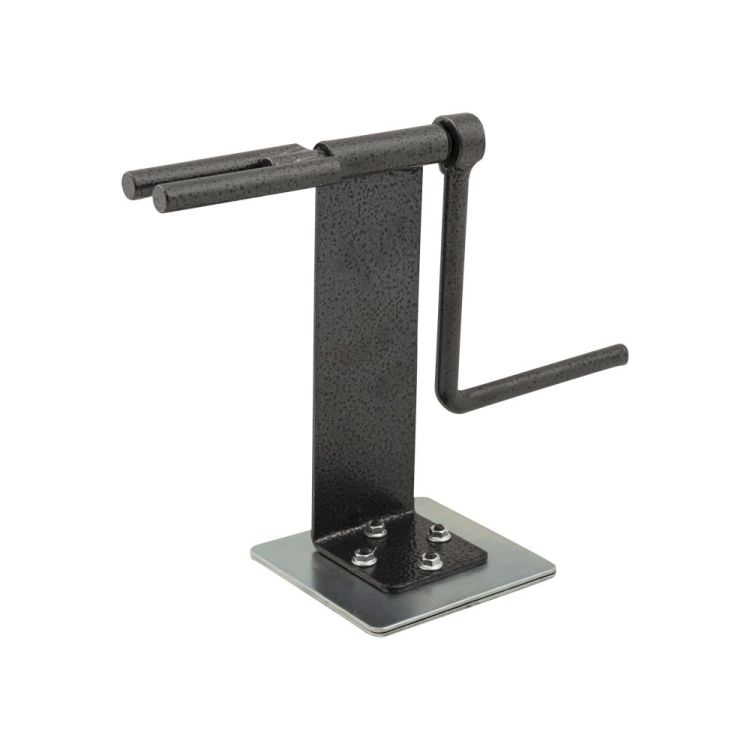 Aufrollspule für Spanngurt – magnetisch – schwarz