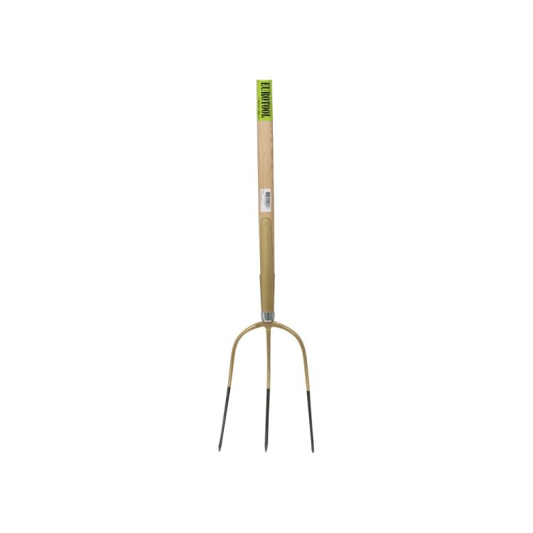 Heugabel 3 Zinken lackierter Eschenstiel 135 cm