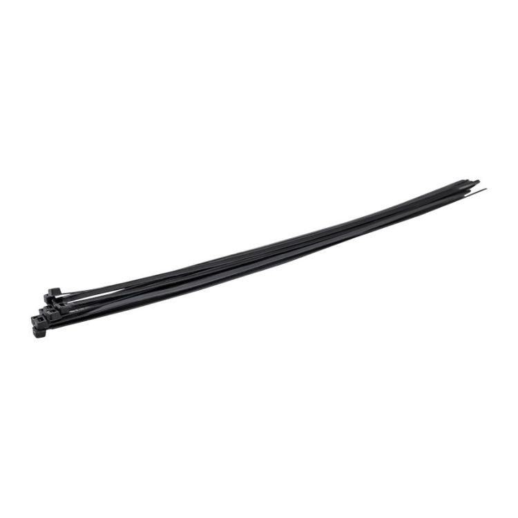 Tie wraps / cable ties 43 x 0.48 cm 100 pieces black TOPGEAR