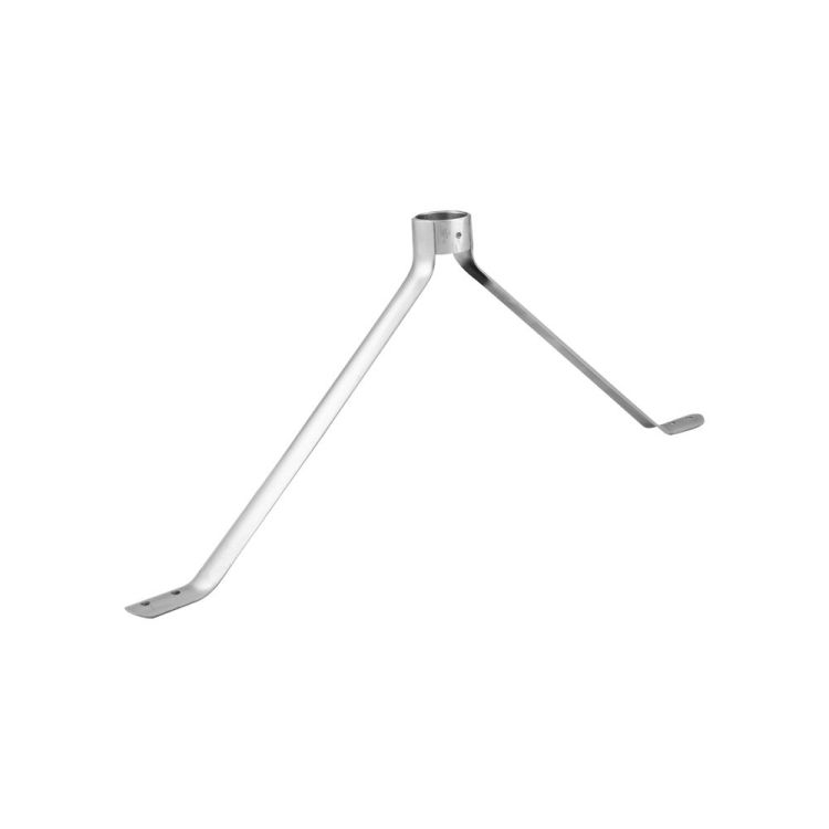 Stielhalter Ø30 mm 19 cm hoch Metall
