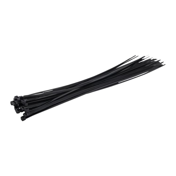 Tie wraps / cable ties 30 x 0.36 cm 100 pieces black TOPGEAR