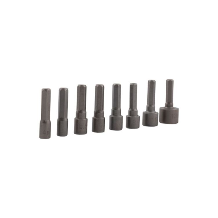 Socket bits 8-piece TOPGEAR