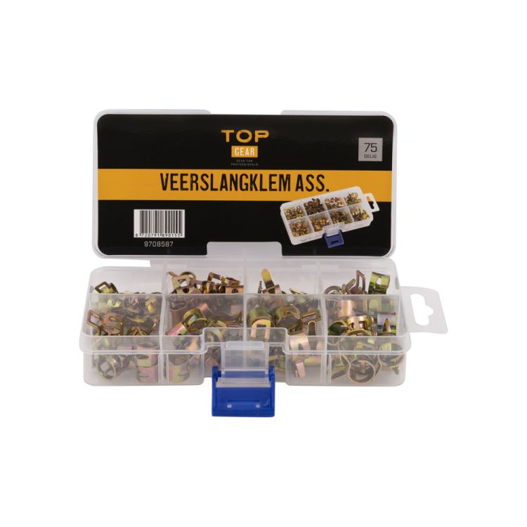 Spring clamp hose assortment 75-piece TOPGEAR