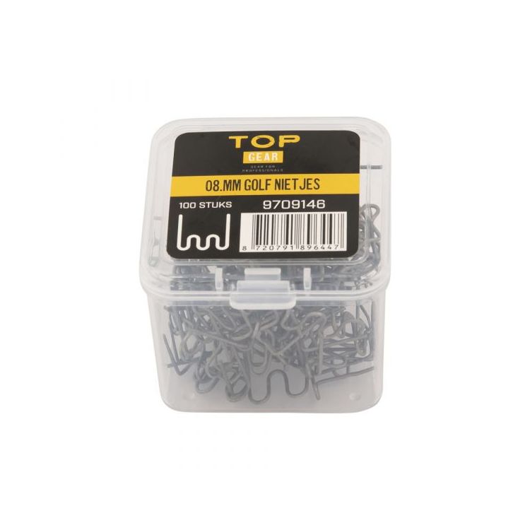 Golf staples (0.8 mm) for plastic welding gun - TOPGEAR