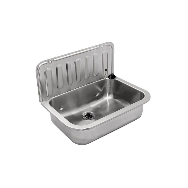 Utility sink stainless steel 49 -5 cm