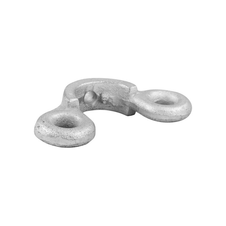 Zwischenwandhalter Metall – 2 Löcher à 28 mm