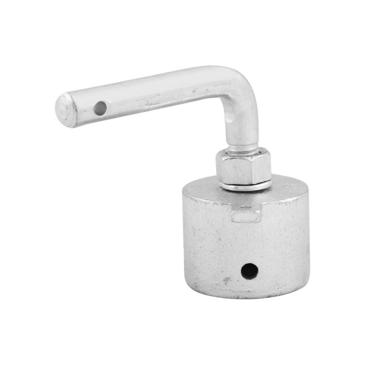 Endstück Geradhaken – 43 mm – Metall