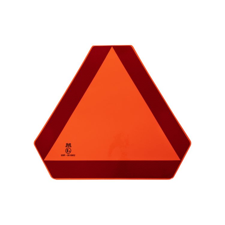 Sticker for slow moving traffic