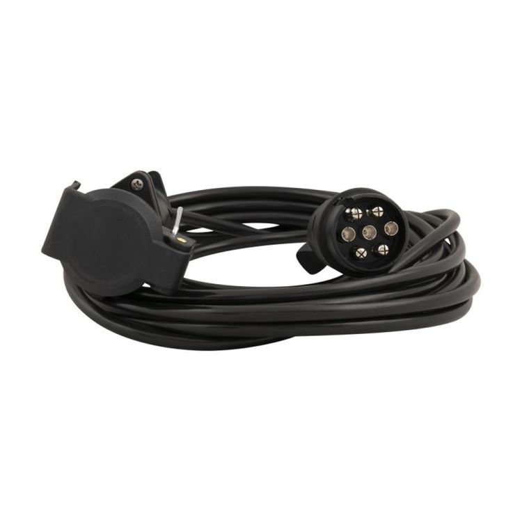 Verlängerungskabel 7-polig Stecker/Buchse 5 Meter 12V