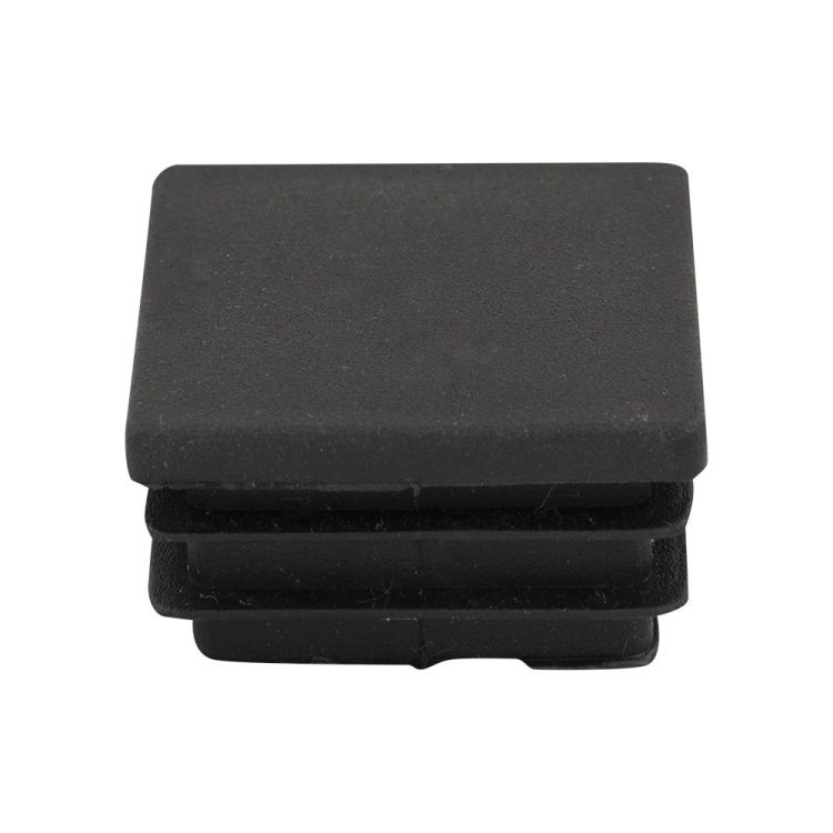 Einsteckkappe quadratisch 35 x 35 mm – schwarz