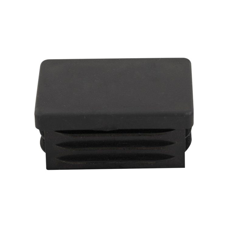 Einsteckkappe rechteckig 40 x 30 mm – schwarz
