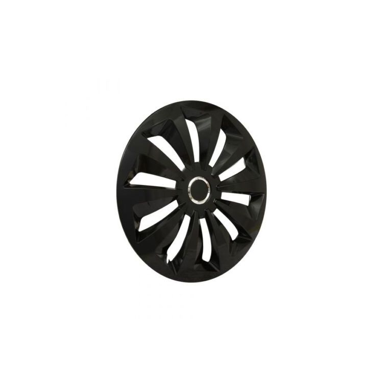 Hubcap Racing Black 15â€³