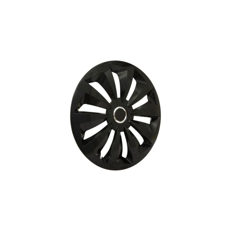 Hubcap Racing Black 13â€³