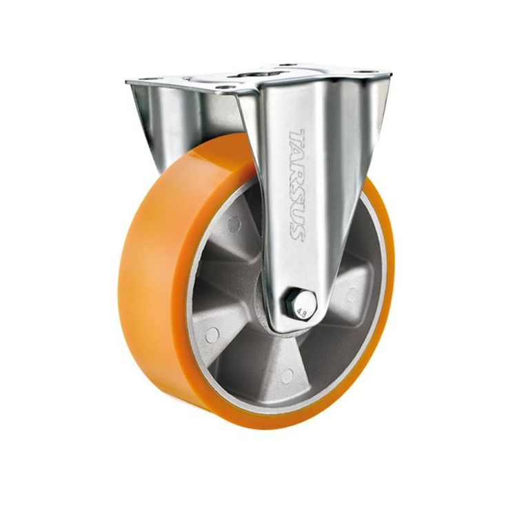 Heavy duty fixed castor 160 mm PU 700 kg - TARSUS