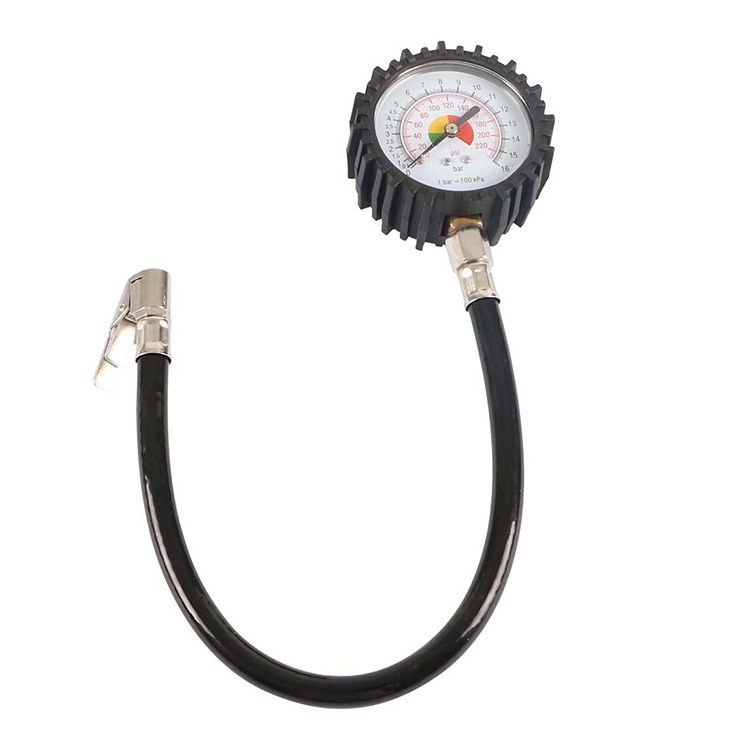 Tire pressure gauge PRO 16 Bar / 230 Psi Blister pack