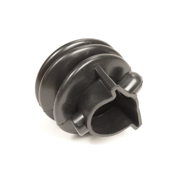 Dust cover knott with screw seal