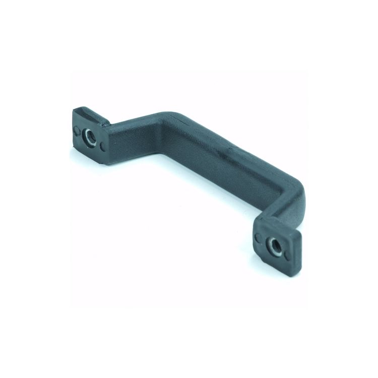 Black plastic handle