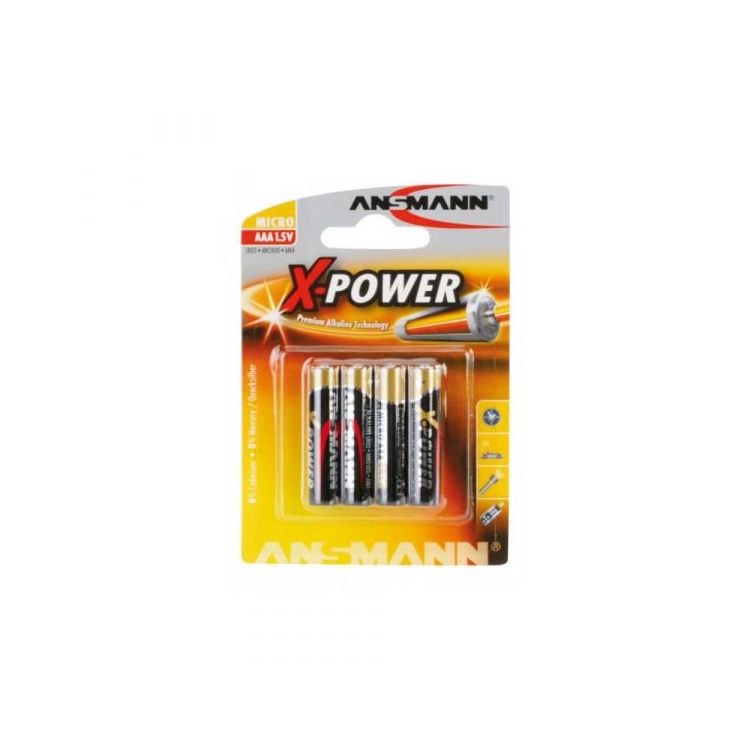 X-power Alkaline Batterie AAA LR03 4 Stück
