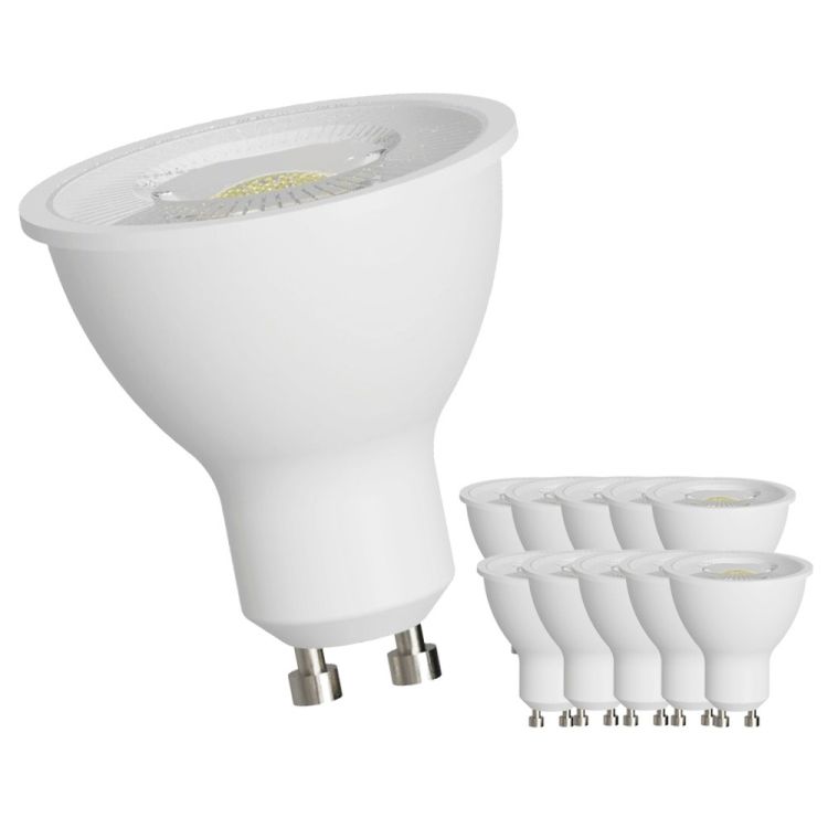 LED Spot GU10, PAR16, 5W, 4000K - Set à 10 Stück