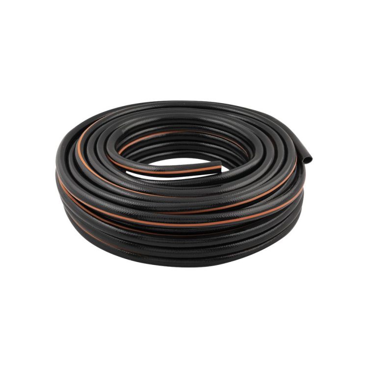 Gartenschlauch Ø12 mm x 25 Meter Kunststoff schwarz/orange - BLACK+DECKER
