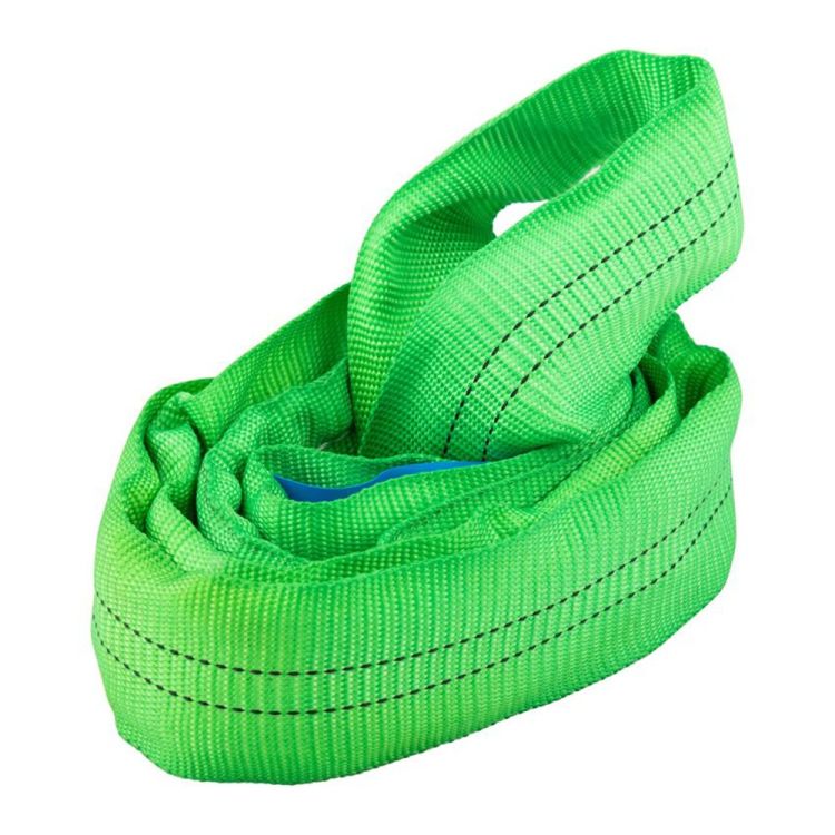 Rundschlinge 2 Tonnen, grün, 1 Meter, endloses Hebeband - TRAILERGEAR