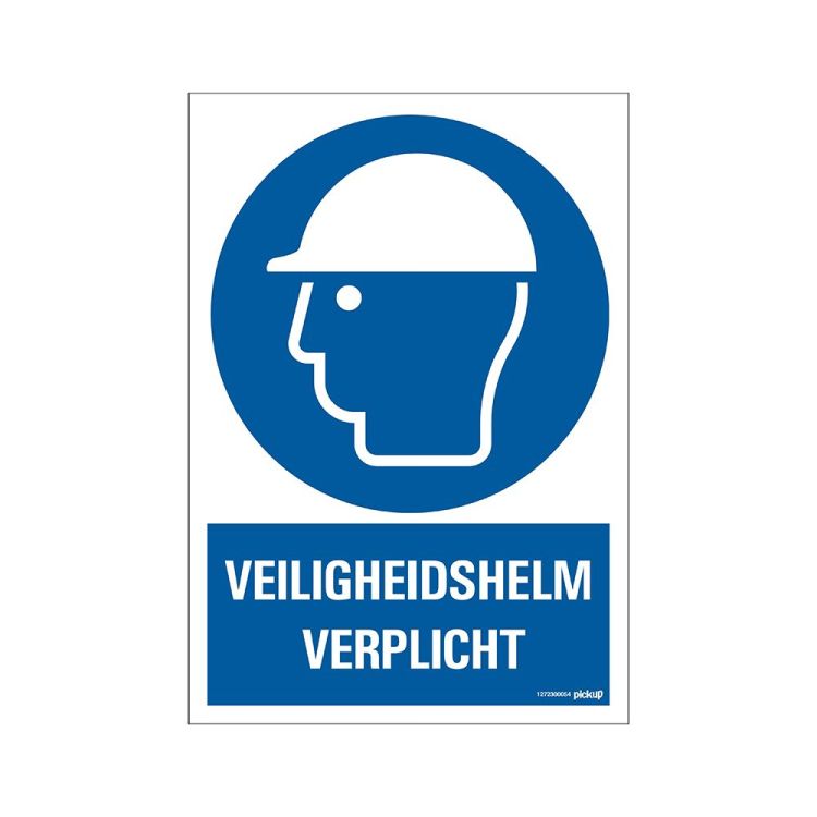 Schild „Schutzhelm tragen Pflicht“ - 230x330 mm