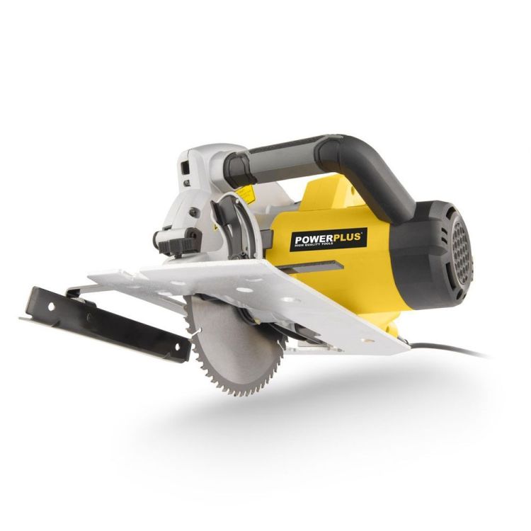 Handkreissäge 1500W Ø 185mm - 1 Zub. - POWERPLUS