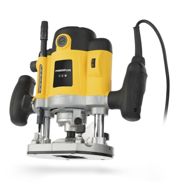 Oberfräse 1500W - 12 Zub. - POWERPLUS