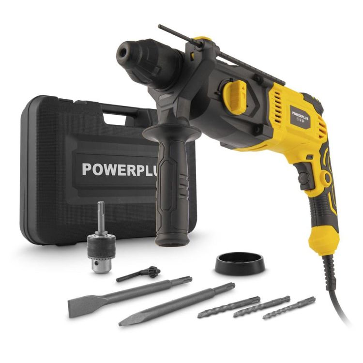 Bohrhammer 1050W + 6 Zub. - POWERPLUS
