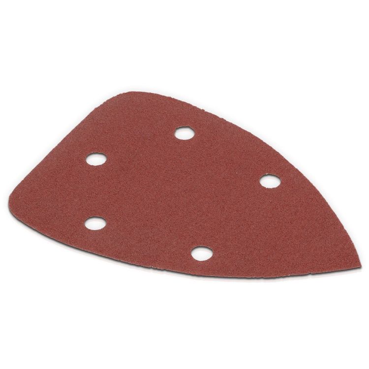 Schleifpapier Handschleifer 140x140x80mm - K120 - 5 St. - POWERPLUS