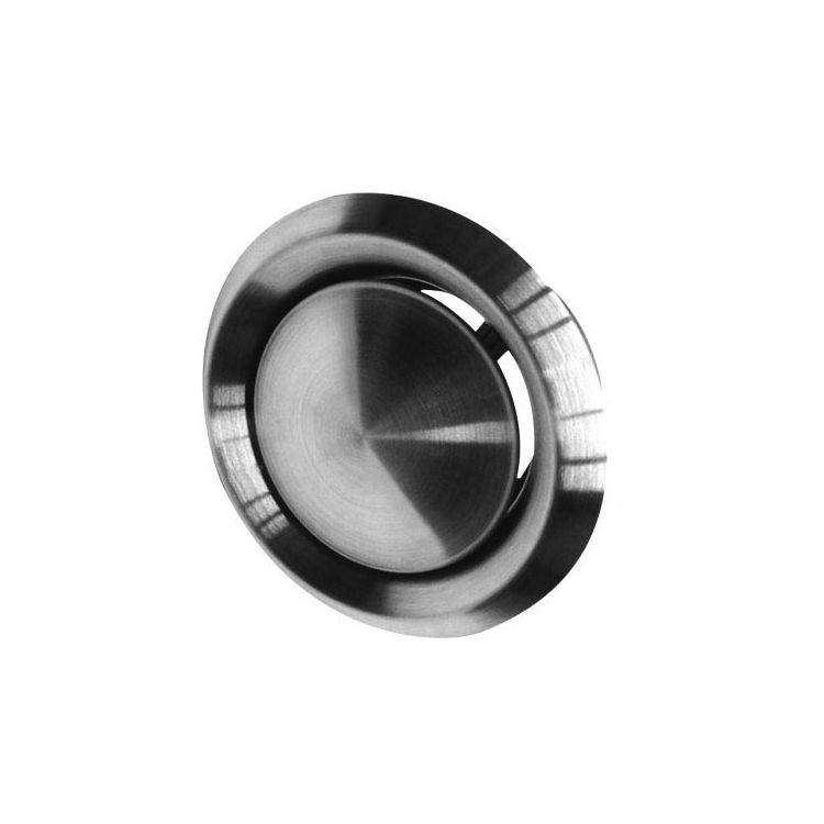 Exhaust air valve stainless steel Ø 125 mm