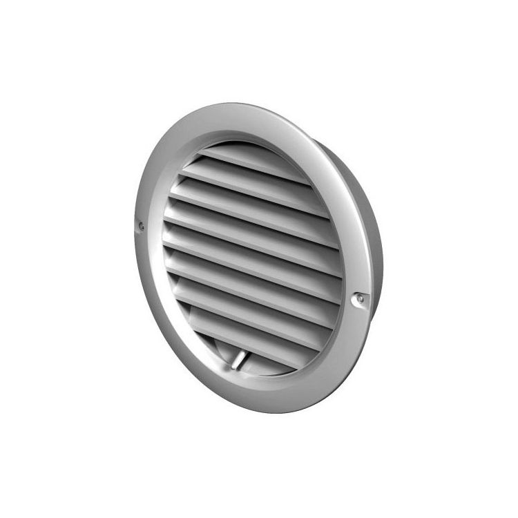 Fixed louvre vent round adjustable Ø100-150mm