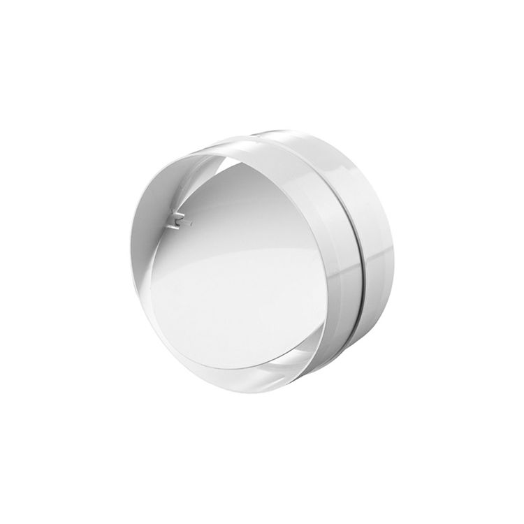 Ventilation tube Ø 100 mm connector with non-return valve