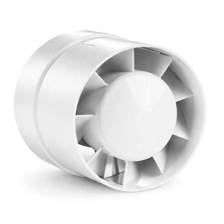Rohrventilator Ø150 mm weiß Basic