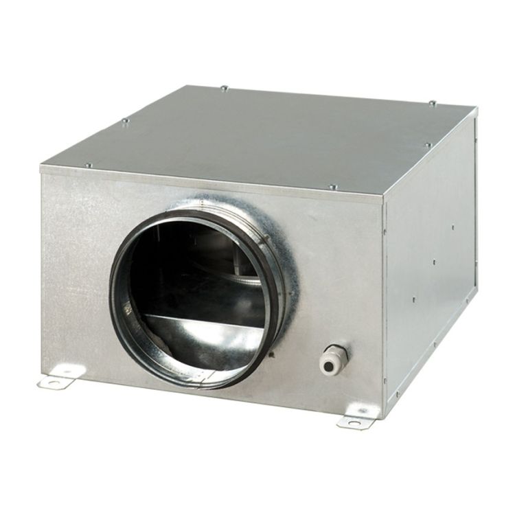 Isolierter Kastenventilator Ø100 mm EC