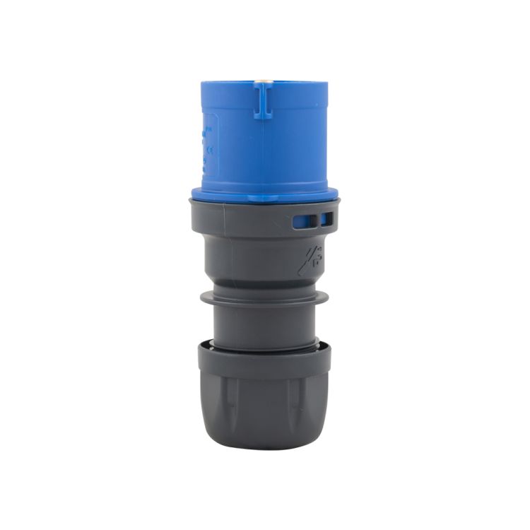CEE plug 3P 16A blue