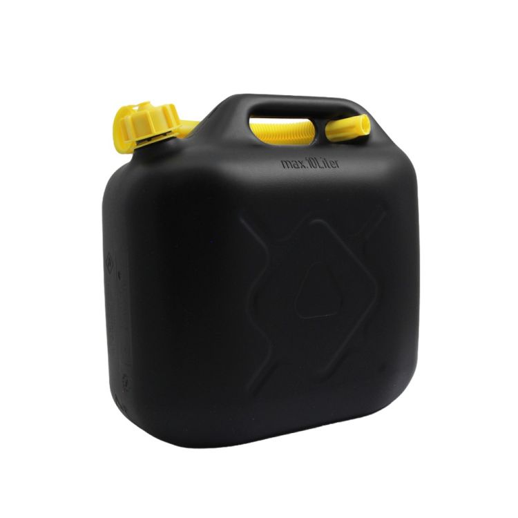 Kunststoffkanister 10 Liter mit Verschlusskappe und flexiblem Ausgießer
